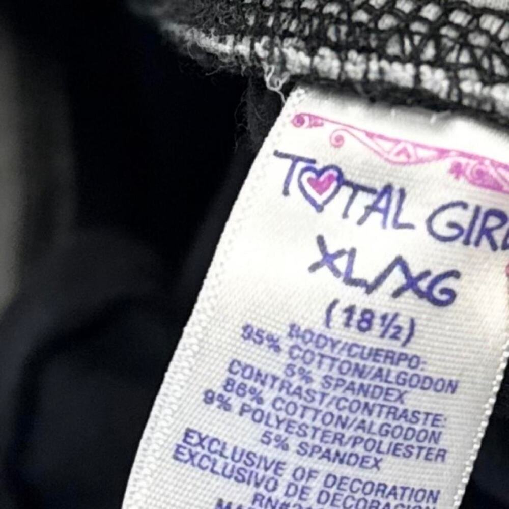 Y2K Low rise fold over cotton Capri leggings 2000s “Total Girl “ - Picture 6 of 6